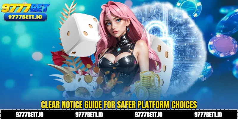 Clear notice guide for safer platform choices