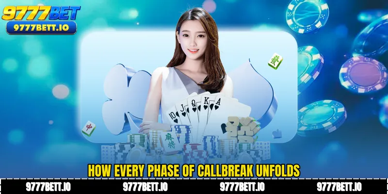 How every phase of Callbreak unfolds