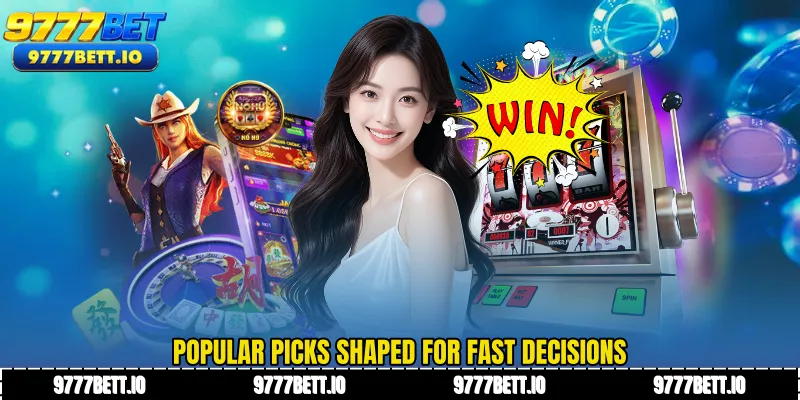 Popular picks shaped for fast decisions