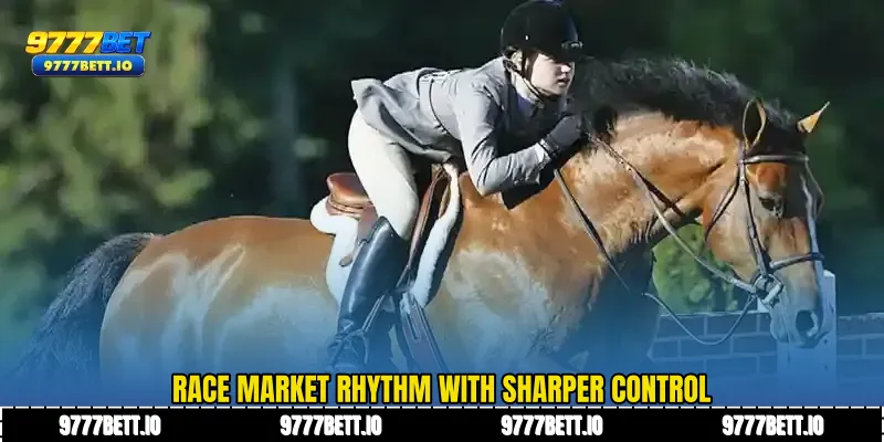 Race market rhythm with sharper control