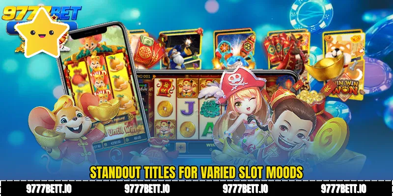 Standout titles for varied slot moods