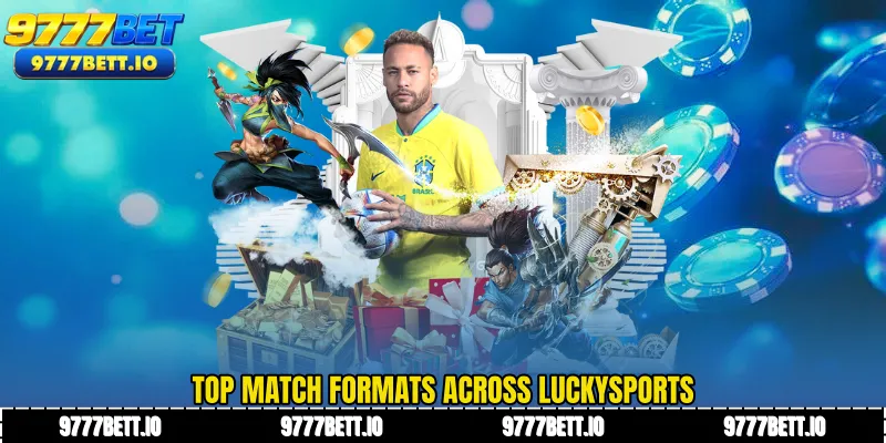 Top match formats across LuckySports